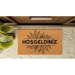 Kapı Önü Paspası Özel Tasarım Koko Model Şerit Hoşgeldiniz PK-1556 Kapı Önü Paspası Özel Tasarım Koko Model Şerit Hoşgeldiniz PK-1556