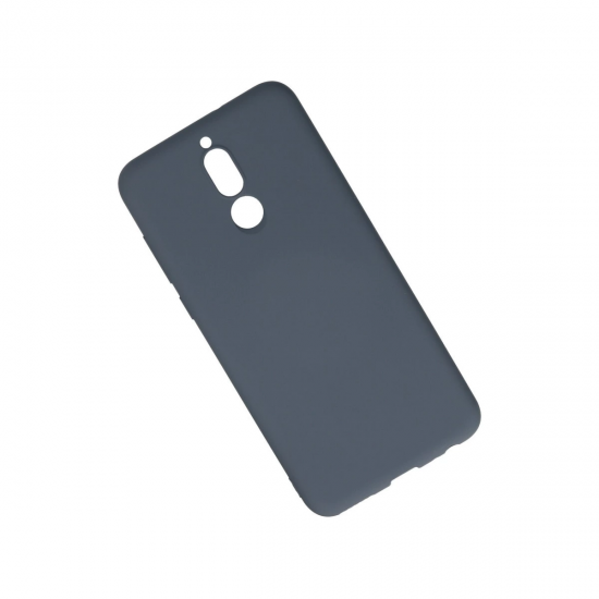 Huawei Mate 10 Lite Kılıf Nano İçi Kadife Silikon - Gri