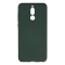Huawei Mate 10 Lite Kılıf Nano İçi Kadife Silikon - Koyu Yeşil