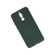 Huawei Mate 10 Lite Kılıf Nano İçi Kadife Silikon - Koyu Yeşil