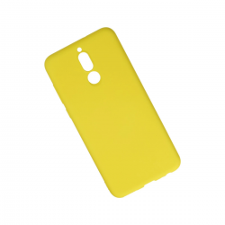 Huawei Mate 10 Lite Kılıf Nano İçi Kadife Silikon - Sarı Huawei Mate 10 Lite Kılıf Nano İçi Kadife Silikon - Sarı