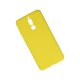 Huawei Mate 10 Lite Kılıf Nano İçi Kadife Silikon - Sarı