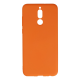 Huawei Mate 10 Lite Kılıf Nano İçi Kadife Silikon - Turuncu
