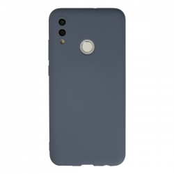 Huawei P Smart 2019 Kılıf Nano İçi Kadife Silikon - Gri Huawei P Smart 2019 Kılıf Nano İçi Kadife Silikon - Gri