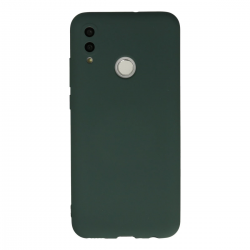 Huawei P Smart 2019 Kılıf Nano İçi Kadife Silikon - Koyu Yeşil