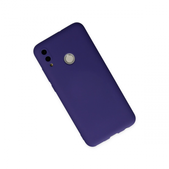 Huawei P Smart 2019 Kılıf Nano İçi Kadife Silikon - Mor