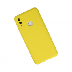 Huawei P Smart 2019 Kılıf Nano İçi Kadife Silikon - Sarı Huawei P Smart 2019 Kılıf Nano İçi Kadife Silikon - Sarı