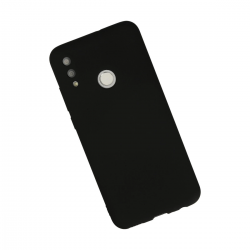 Huawei P Smart 2019 Kılıf Nano İçi Kadife Silikon - Siyah Huawei P Smart 2019 Kılıf Nano İçi Kadife Silikon - Siyah