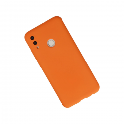 Huawei P Smart 2019 Kılıf Nano İçi Kadife Silikon - Turuncu Huawei P Smart 2019 Kılıf Nano İçi Kadife Silikon - Turuncu