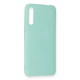 Huawei P Smart Pro / Y9s Kılıf Nano İçi Kadife Silikon - Turkuaz