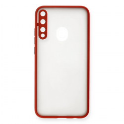 Huawei P40 Lite E Kılıf Montreal Silikon Kapak - Kırmızı Huawei P40 Lite E Kılıf Montreal Silikon Kapak - Kırmızı