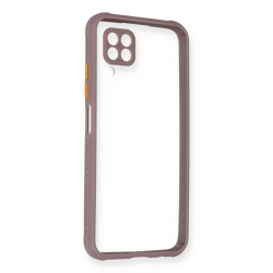 Huawei P40 Lite Kılıf Miami Şeffaf Silikon - Açık Mor Huawei P40 Lite Kılıf Miami Şeffaf Silikon - Açık Mor