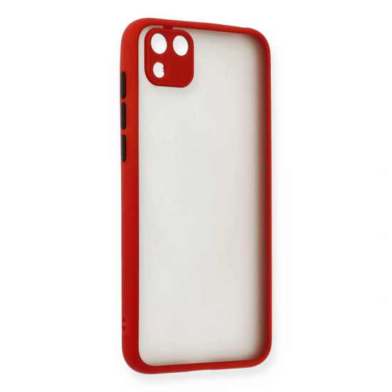 Huawei Y5p Kılıf Montreal Silikon Kapak - Kırmızı