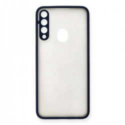 Huawei Y6p Kılıf Montreal Silikon Kapak - Lacivert Huawei Y6p Kılıf Montreal Silikon Kapak - Lacivert