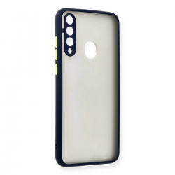 Huawei Y6p Kılıf Montreal Silikon Kapak - Lacivert Huawei Y6p Kılıf Montreal Silikon Kapak - Lacivert