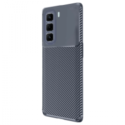 İnfinix Hot 50 4g Kılıf Auto Focus Karbon Kapak - Lacivert İnfinix Hot 50 4g Kılıf Auto Focus Karbon Kapak - Lacivert