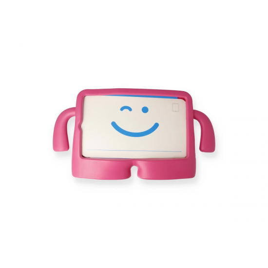 İpad 10.2 (7.nesil) Kılıf Karakter Tablet Silikon - Pembe