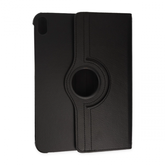İpad 2022 10.9 (10.nesil) Kılıf 360 Tablet Deri Kılıf - Siyah