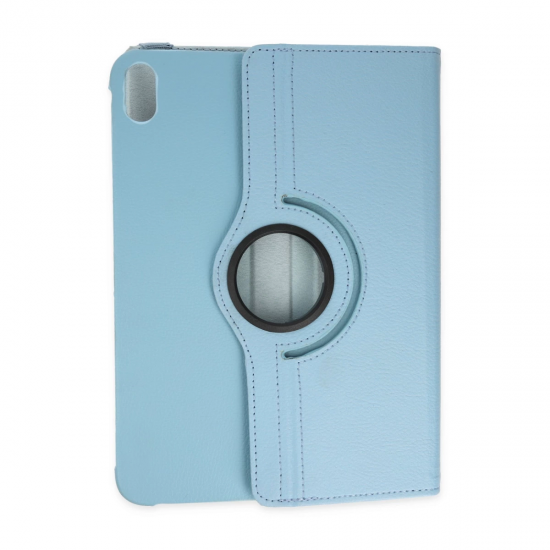 İpad 2022 10.9 (10.nesil) Kılıf 360 Tablet Deri Kılıf - Turkuaz