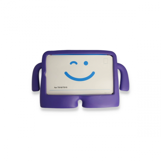 İpad 2022 10.9 (10.nesil) Kılıf Karakter Tablet Silikon - Mor