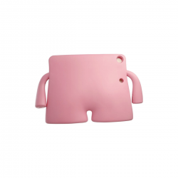 İpad Mini 5 Kılıf Karakter Tablet Silikon - Açık Pembe İpad Mini 5 Kılıf Karakter Tablet Silikon - Açık Pembe