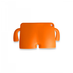 İpad Mini 5 Kılıf Karakter Tablet Silikon - Turuncu İpad Mini 5 Kılıf Karakter Tablet Silikon - Turuncu