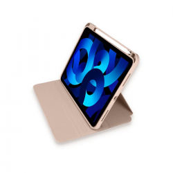 İpad Pro 11 (2021) Kılıf Ling 360 Kalemlikli Tablet Kılıf - Rose Gold İpad Pro 11 (2021) Kılıf Ling 360 Kalemlikli Tablet Kılıf - Rose Gold