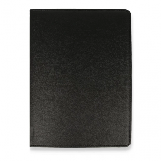 İpad Pro 12.9 (2021) Kılıf 360 Tablet Deri Kılıf - Siyah