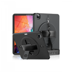İpad Pro 12.9 (2021) Kılıf Strap-c Otterbox Tablet Kapak - Siyah İpad Pro 12.9 (2021) Kılıf Strap-c Otterbox Tablet Kapak - Siyah