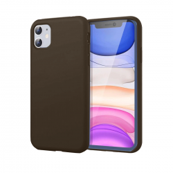 İphone 11 Kılıf First Silikon - Kahverengi İphone 11 Kılıf First Silikon - Kahverengi