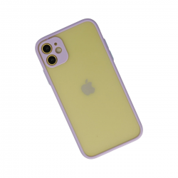 İphone 11 Kılıf Montreal Silikon Kapak - Mor İphone 11 Kılıf Montreal Silikon Kapak - Mor