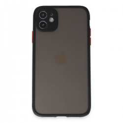 İphone 11 Kılıf Montreal Silikon Kapak - Siyah İphone 11 Kılıf Montreal Silikon Kapak - Siyah
