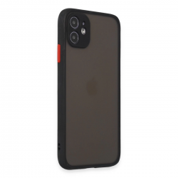 İphone 11 Kılıf Montreal Silikon Kapak - Siyah İphone 11 Kılıf Montreal Silikon Kapak - Siyah