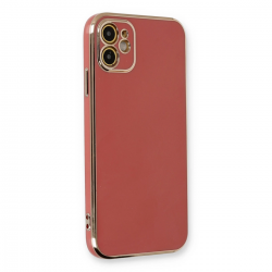 İphone 11 Kılıf Volet Silikon - Kırmızı İphone 11 Kılıf Volet Silikon - Kırmızı