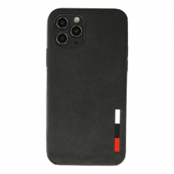 İphone 11 Pro Kılıf Loop Deri Silikon - Siyah