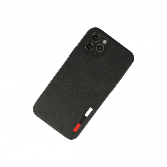 İphone 11 Pro Kılıf Loop Deri Silikon - Siyah