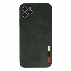 İphone 11 Pro Kılıf Loop Deri Silikon - Yeşil