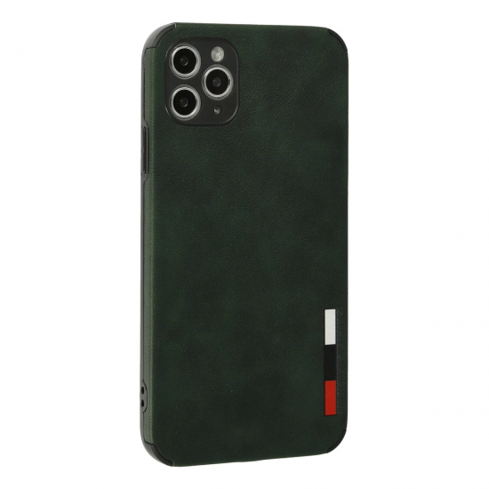 İphone 11 Pro Kılıf Loop Deri Silikon - Yeşil