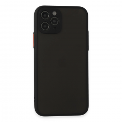 İphone 11 Pro Kılıf Montreal Silikon Kapak - Siyah