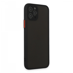 İphone 11 Pro Kılıf Montreal Silikon Kapak - Siyah