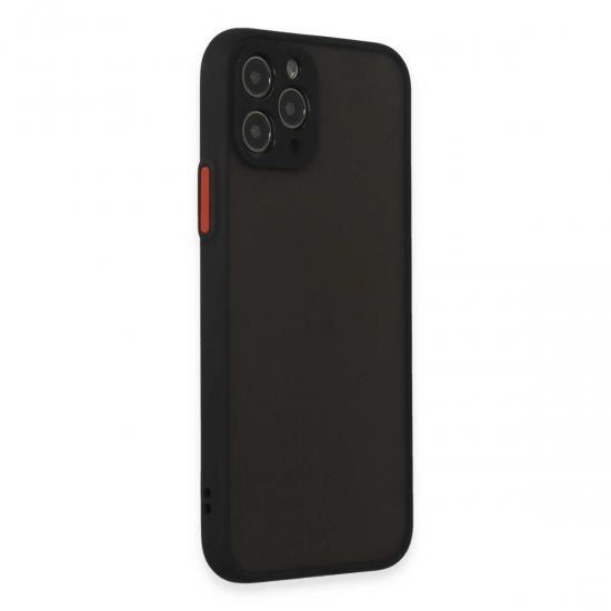 İphone 11 Pro Kılıf Montreal Silikon Kapak - Siyah