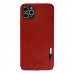 İphone 11 Pro Max Kılıf Loop Deri Silikon - Kırmızı İphone 11 Pro Max Kılıf Loop Deri Silikon - Kırmızı