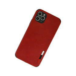 İphone 11 Pro Max Kılıf Loop Deri Silikon - Kırmızı İphone 11 Pro Max Kılıf Loop Deri Silikon - Kırmızı