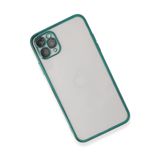İphone 11 Pro Max Kılıf Razer Lensli Silikon - Yeşil