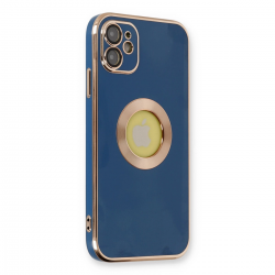 İphone 12 Kılıf Store Silikon - Mavi İphone 12 Kılıf Store Silikon - Mavi