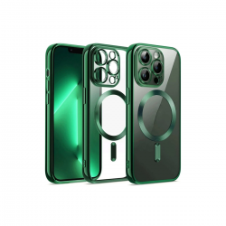 İphone 12 Pro Kılıf Kross Magneticsafe Kapak - Koyu Yeşil İphone 12 Pro Kılıf Kross Magneticsafe Kapak - Koyu Yeşil