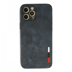 İphone 12 Pro Kılıf Loop Deri Silikon - Lacivert İphone 12 Pro Kılıf Loop Deri Silikon - Lacivert