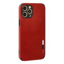 İphone 12 Pro Max Kılıf Loop Deri Silikon - Kırmızı İphone 12 Pro Max Kılıf Loop Deri Silikon - Kırmızı