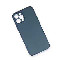 İphone 12 Pro Max Kılıf Pp Ultra İnce Kapak - Mavi İphone 12 Pro Max Kılıf Pp Ultra İnce Kapak - Mavi