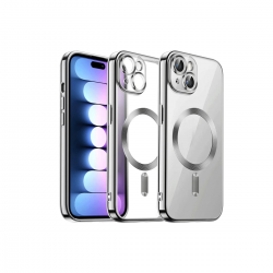 İphone 13 Kılıf Kross Magneticsafe Kapak - Gümüş İphone 13 Kılıf Kross Magneticsafe Kapak - Gümüş